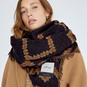 Wilfred Diamond Mosaic Blanket Scarf